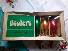 Five Large Vintage Teardrop