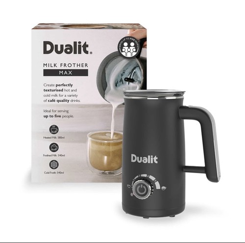 Dualit milk frother max hot - dualit,