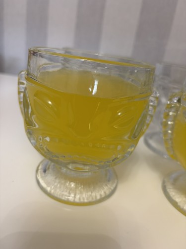 Set clear glass tiki - of,