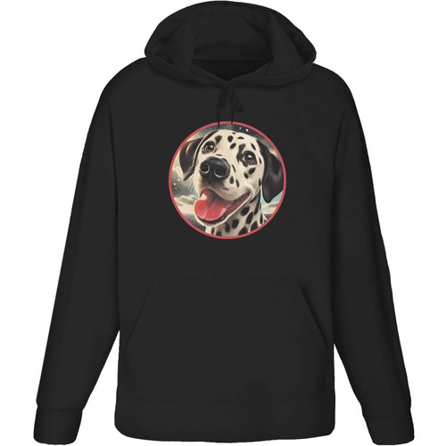 Smiling dalmation dog adult - 'smiling,