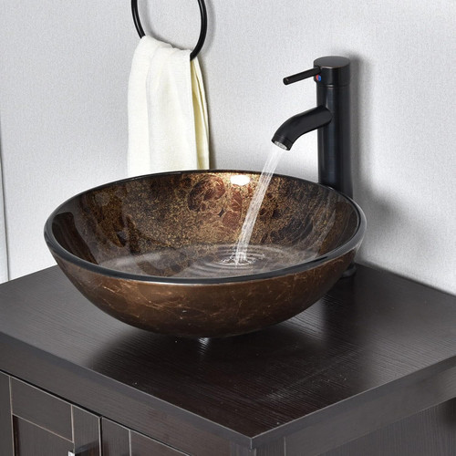 Countertop basin glass - countertop,