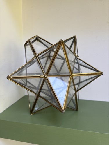 Vintage moroccan moravian star - moravian,