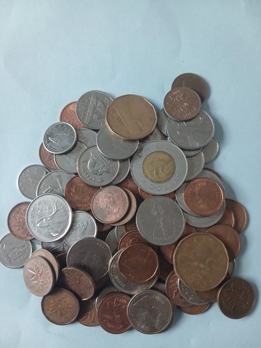 Canadian coins mixed - mixed, job