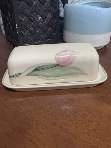 Butter dish vintage - butter,
