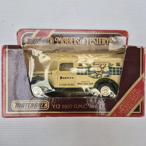 Matchbox y12 1937 gmc van - y12,