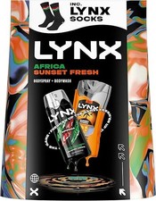 Lynx Africa &Sunset Fresh Gift