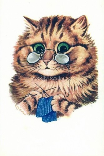 Rp15249 louis wain cat - -,