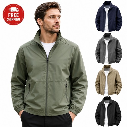 Men bomber jacket lightweight - men,