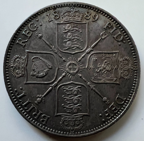1889 queen victoria silver - 1889,