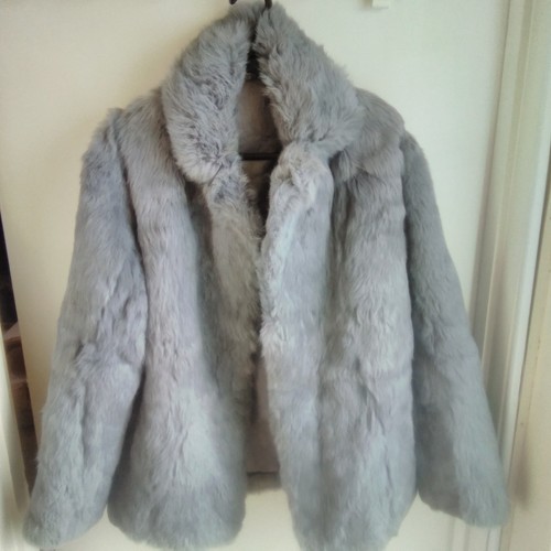 Vintage grey blue - grey/blue, rabbit