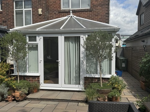 Conservatory deep x 4m - conservatory, 3.5m