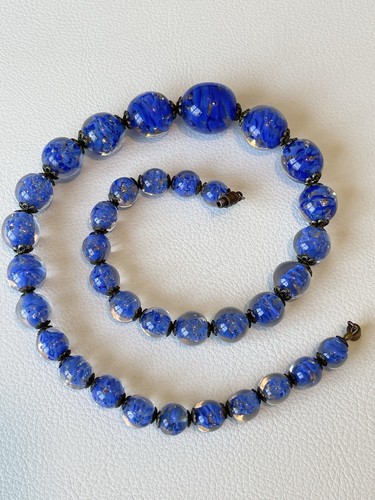 Vintage venetian blue gold - vintage, blue/gold