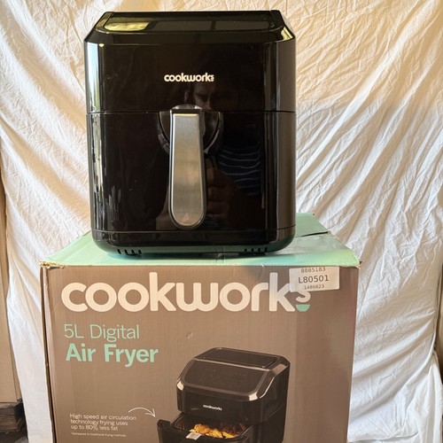 Cookworks digital air - 5l, fryer