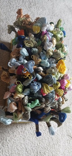 Embroidery threads joblot - embroidery,