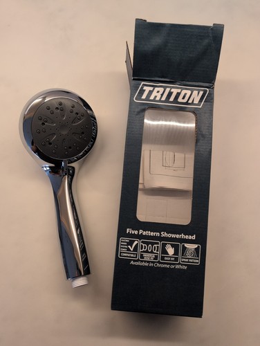 Triton five pattern showerhead - triton,