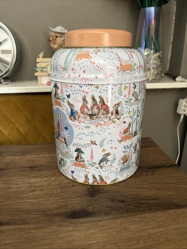 Large peter rabbit biscuit tin - peter,