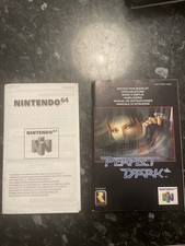 Nintendo N64 Perfect Dark Game Manual