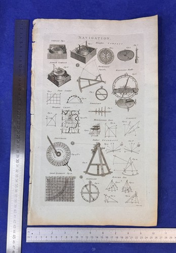Antique navigation instruments - antique,