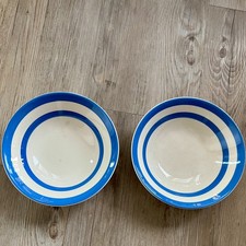 2 x TG Green Cornishware Blue