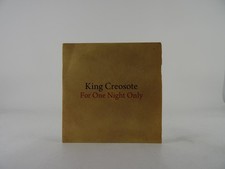 KING CREOSOTE FOR ONE NIGHT ONLY (A48) 1 Track Promo CD Single including Card Sl