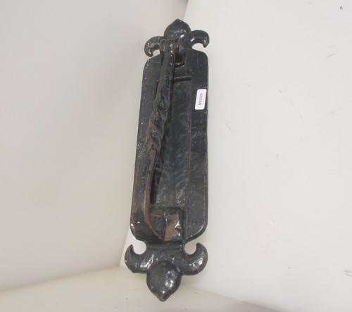 Vintage iron letterbox - iron, letter