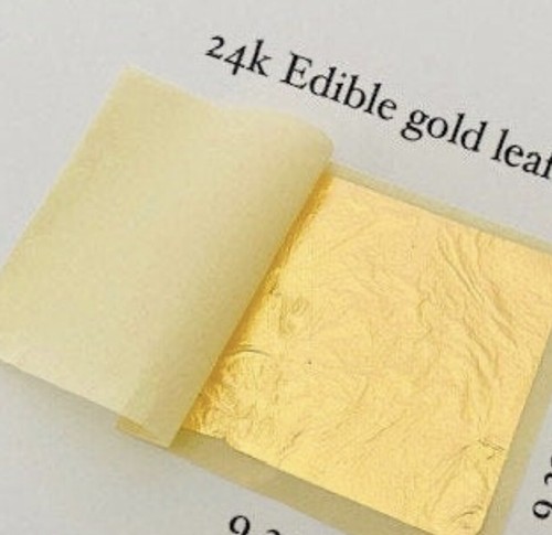 24k gold leaf - 24k, pure