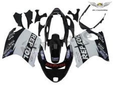 FT Injection Sliver Black Fairing ABS Kit Fit for Honda 1996-2007 CBR1100XX s34