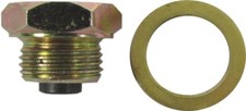 Magnetic oil drain plug bolt - drain,