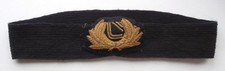 Vintage Logan Air Edinburgh Civil Airline Officers / Pilots Bullion Cap Badge