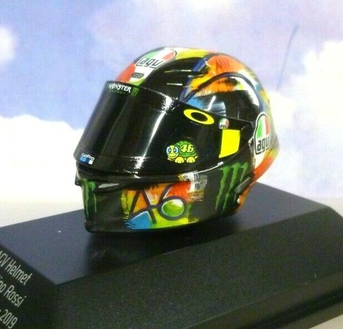 Minichamps agv helmet - 1/8,