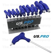 US PRO T Handle Hex Allen Keys
