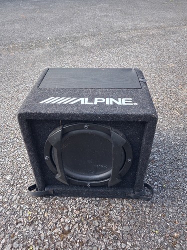 Alpine speaker and amplifier - alpine,