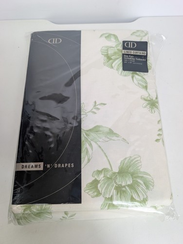 Dreams drapes floral green - dreams,