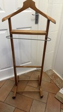 Vintage Wood Valet Butler Suit