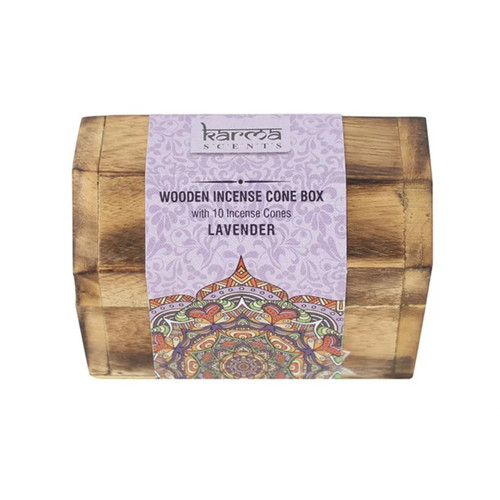 Lavender incense cones - lavender,