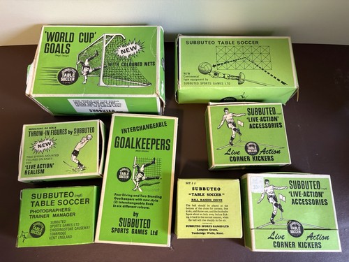 Subbuteo mini job lot - job, 70s