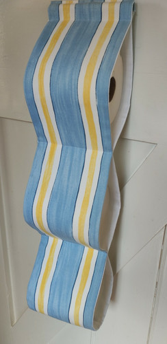 Fabric toilet roll holder - fabric,