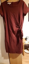 Hobbs Burgundy Dress Size 16 VGC Ideal for the seasons ahead
