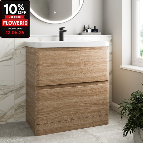 Floor standing bathroom vanity - standing,