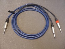 Van Damme / Neutrik  Jack Insert / Splitter Cable 3 Metre VDC for Soundcraft etc