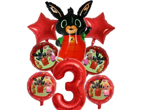Bing bunny 3rd birthday party - bunny,