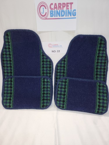 Tartan car mat - , set