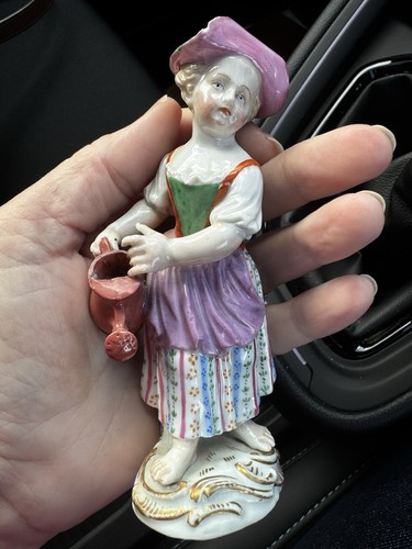 Antique porcelain figure a - porcelain, of