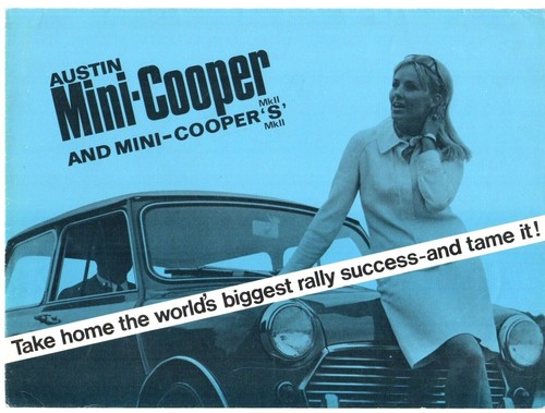 Austin mini cooper mkii - mini, 998