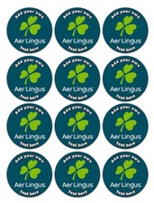 12 PERSONALISED AER LINGUS