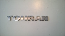VW TOURAN, 2005 YEAR, REAR EMBLEM LETTERS