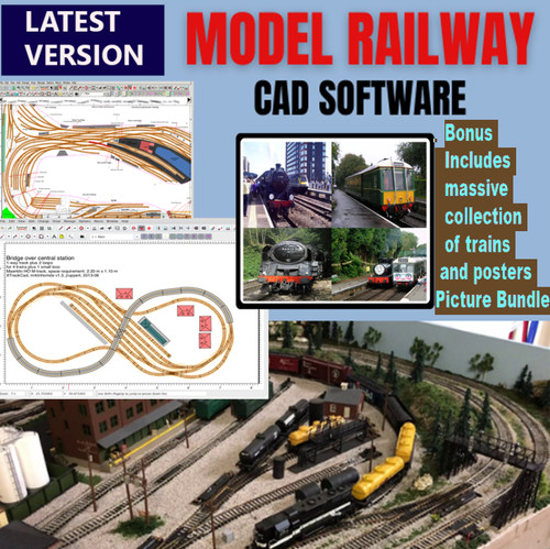 Train model railway - train,