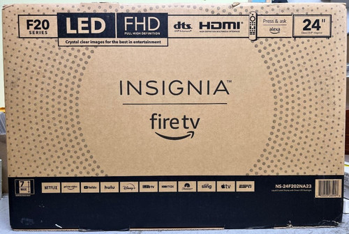 Insignia fire led hd - insignia, 24"