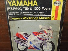YAMAHA FZR600, 750 AND 1000