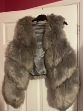 Faux Fur Gilet Size Small
